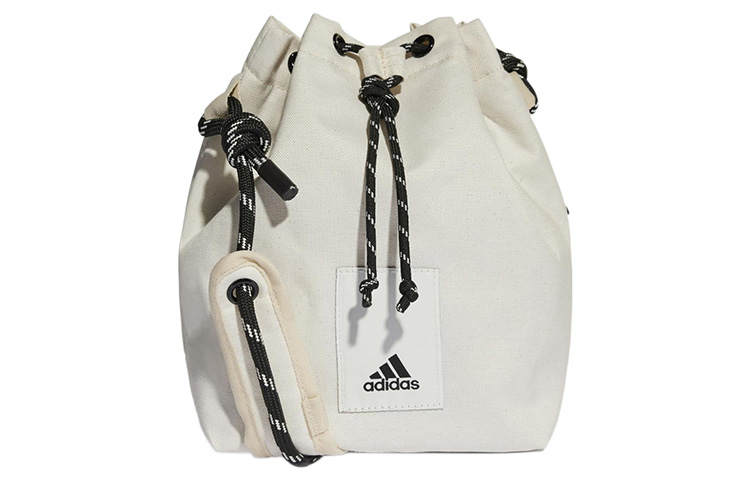 Adidas Adidas Cotton Bucket Bags Crossbody Bag, Shoulder Bag Unisex Ecru