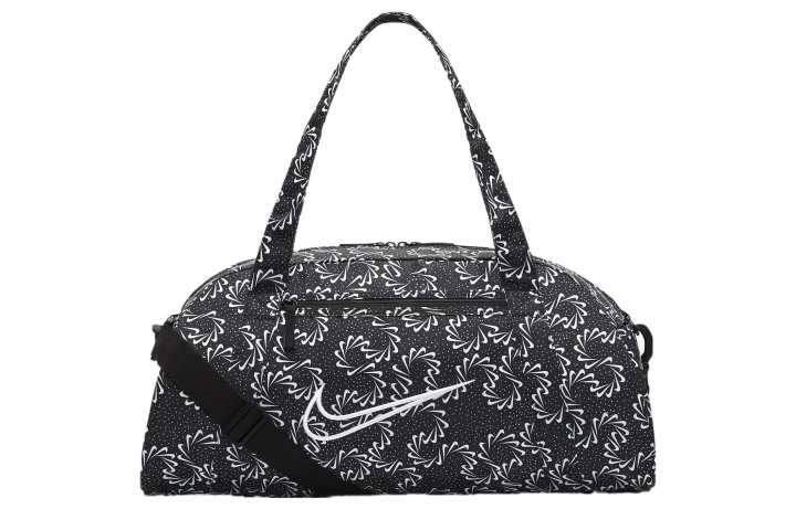 Nike Nike Polyester Gym Bag, Shoulder Bag, Crossbody Bag, Handbag Regular Women's Black/White