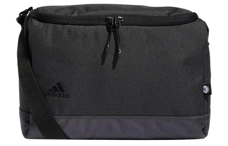 Adidas Adidas Polyester Crossbody Bag, Shoulder Bag Men's Gray/Black