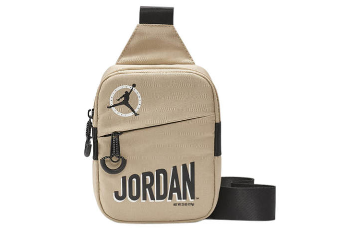 Jordan Jordan Polyester One Shoulder Crossbody Fanny Pack Unisex Brown