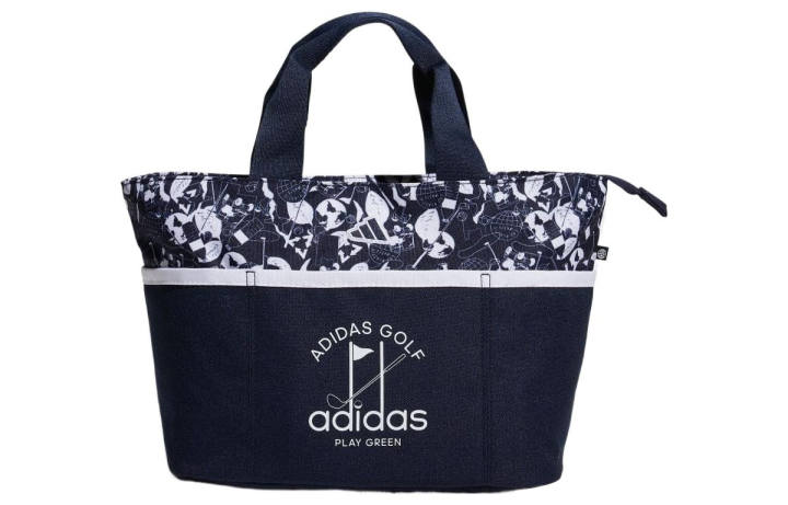 Adidas Adidas Polyester Handbag Regular Unisex Marine Blue/White