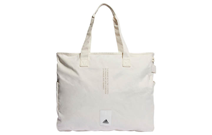 Adidas Adidas Cotton Blend Recycled Polyester Handbag Regular Men's White