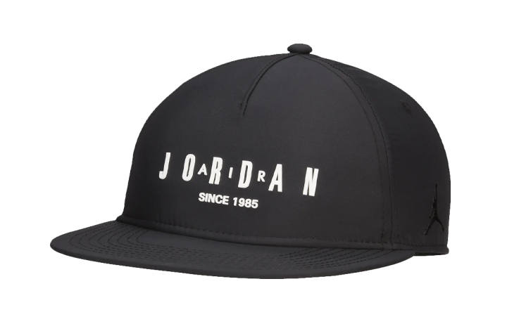 Jordan Jordan Letter Print Baseball Caps Grade School Black