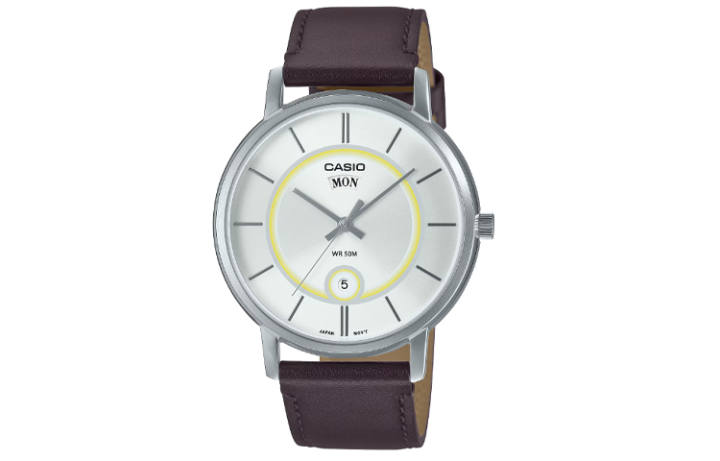 CASIO CASIO Men Standard Series Silver Watch MTP-B120L-7A
