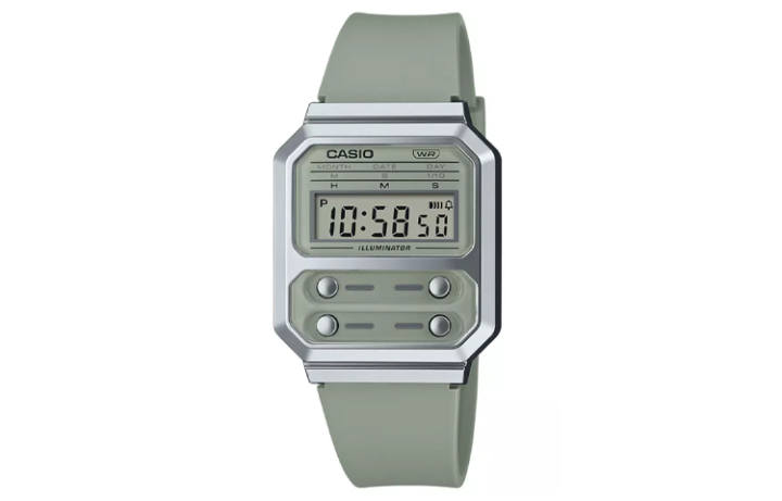 CASIO CASIO Unisex EDIFICE Green Watch A100WEF-3A