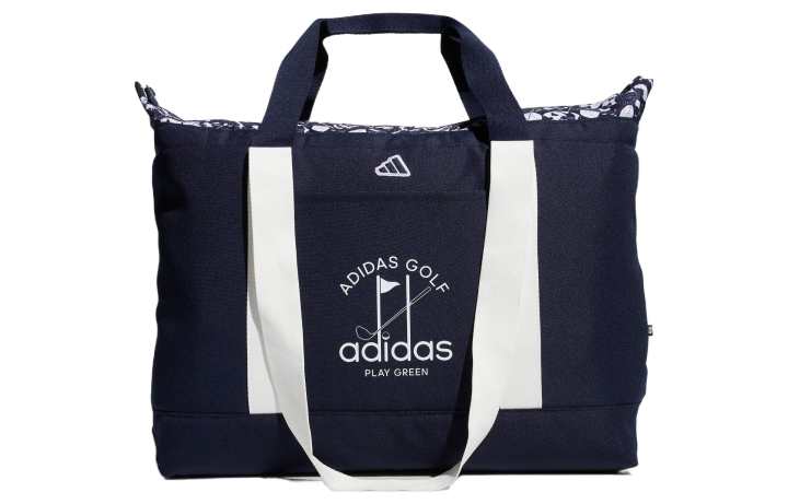 Adidas Adidas Polyester Tote Bag, Shopping Bag, Golf Bag, Handbag Regular Men's Marine Blue/White