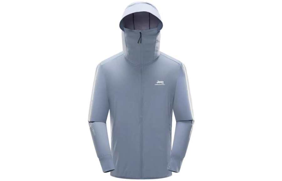 Jeep Sun Protection Clothing Men's Hooded Thin