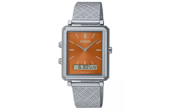 CASIO CASIO Women's Standard Series Orange Watch MTP-B205M-5E