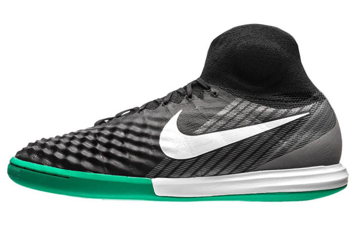 Nike Nike Soccer Shoes Men's Mid Top Black/Green