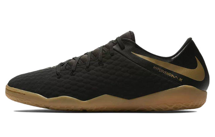 Nike Nike IC/in Cushioning Slip Resistant Abrasion Resistant Soccer Shoes Men's Black Brown