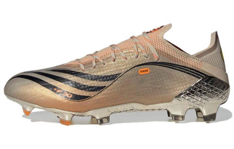 Adidas Adidas Messi FG Firm Ground Pu Cushioning Slip Resistant Abrasion Resistant Impact Resistant Soccer Shoes Men's