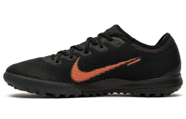 Nike Nike TF Turf Slip Resistant Abrasion Resistant Soccer Shoes Men's Black Orange