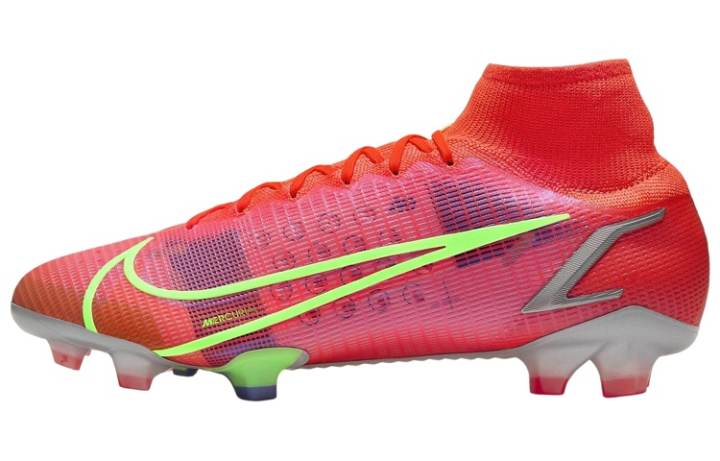 Nike Nike Mercurial Superfly 8 FG Firm Ground Slip Resistant, Abrasion Resistant, Impact Resistant