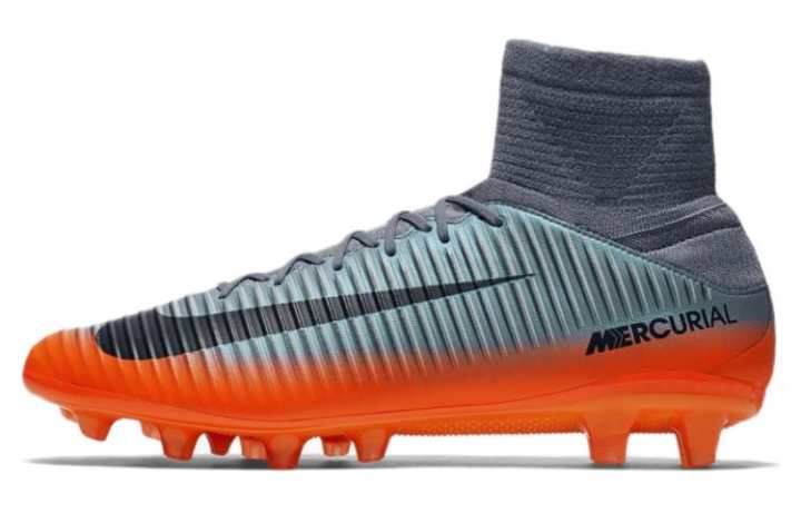Nike Nike Mercurial Victory AG Artificial Ground Fabric Cushioning Slip Resistant Abrasion Resistant Soccer Shoes
