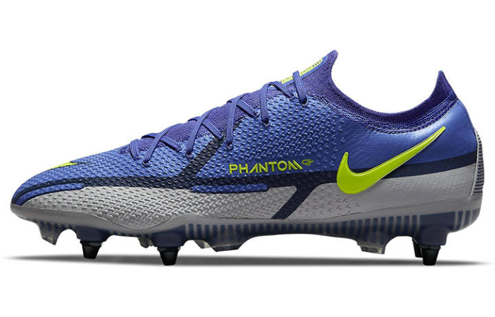 Nike Nike Phantom Gt 2 Elite SG Pro Ac Sapphire Grey Fog Blue Void Volt