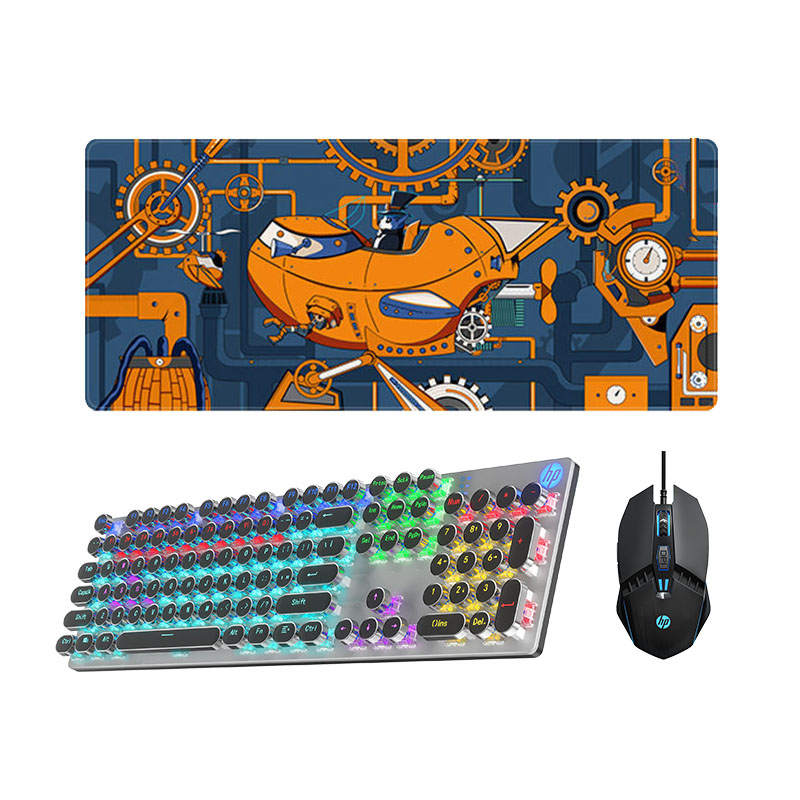 HP GK400Y Homon Punk Mechanical Keyboard+M1 Esports Gaming Mouse Keyboard & Mouse Sets