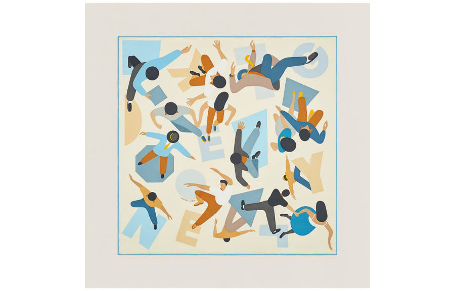 HERMES HERMES Scarves Unisex Multicolor