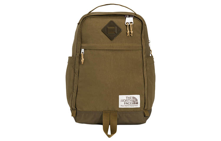 THE NORTH FACE 18L Backpack Double Shoulder Outdoor Bag Nylon Olive Unisex