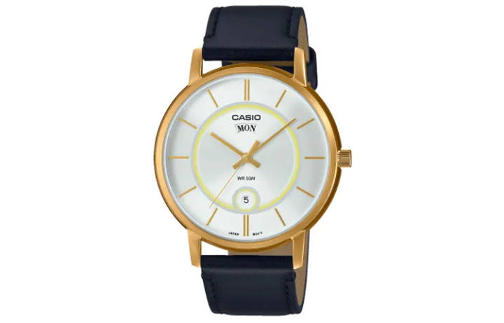CASIO CASIO Men Standard Series Silver Watch MTP-B120GL-7A
