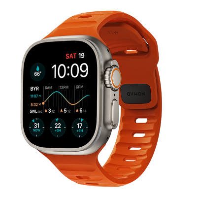 NOMAD Strap Apple Compatibility Fluoroelastomer Material