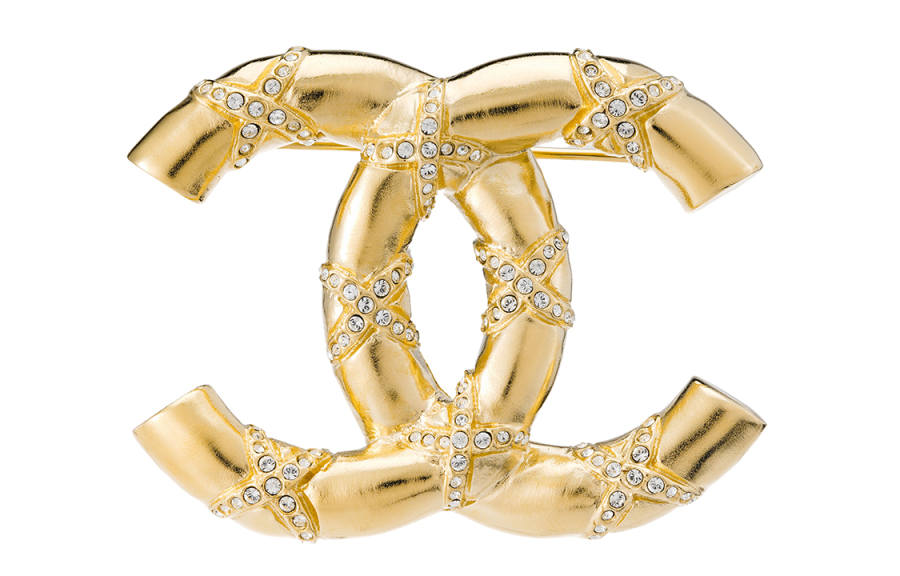 CHANEL CHANEL 22c Early Spring Brooches Unisex Gold