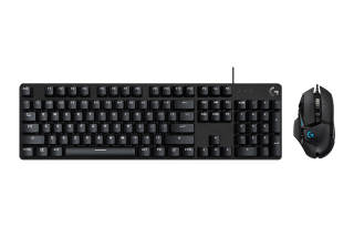Logitech G502+G412 104 Keys HERO Dominator, Esports Dual Mode Rapid Roller, SE/TKL Mechanical Keyboard