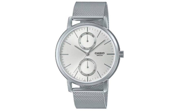 CASIO CASIO Men Standard Series Silver Watch MTP-B310M-7AV