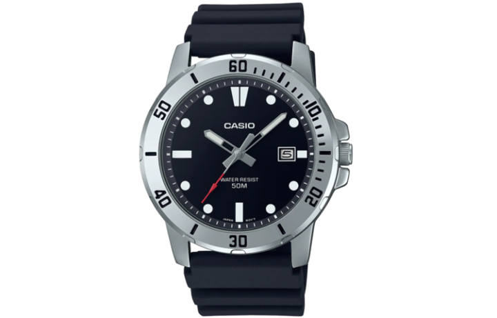 CASIO CASIO Men Standard Series Black Watch MTP-VD01-1EV