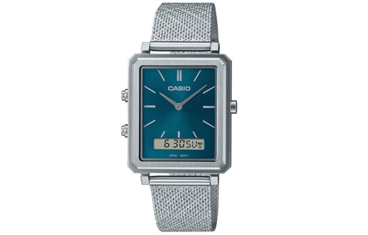 CASIO CASIO Men Standard Series Blue Watch MTP-B205M-3E