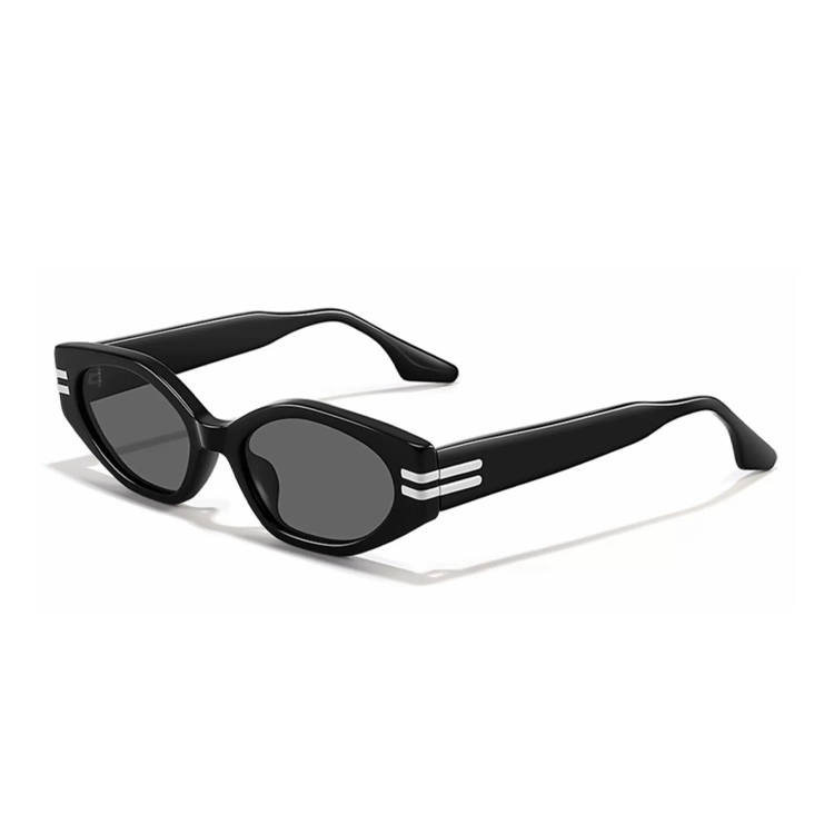 BERTHA BERTHA TR/Memory Plastic Cat Eye Ink Lenses Unisex Black