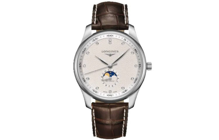 LONGINES LONGINES Master Collection Automatic Mechanical Movement 30m Waterproof Men's Watches Watch 42mm White Dial