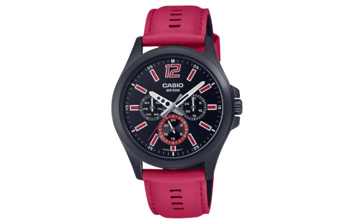 CASIO CASIO Men Standard Series 46mm Black Watch MTP-E350BL-1BV