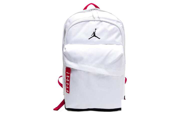 Jordan Jordan Polyester Backpack Regular Unisex White