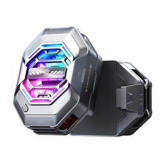 REDMAGIC Phone Coolers Compatibility With 70 85mm Cell Phones Semiconductor Cooling RGB Colorful Light With