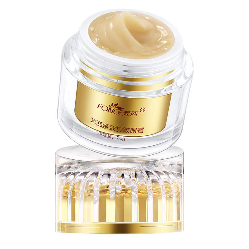 FONCE Tightening Golden Eye Cream For Wrinkle Resistance Repairing Wrinkle Reducing Tightening 20g