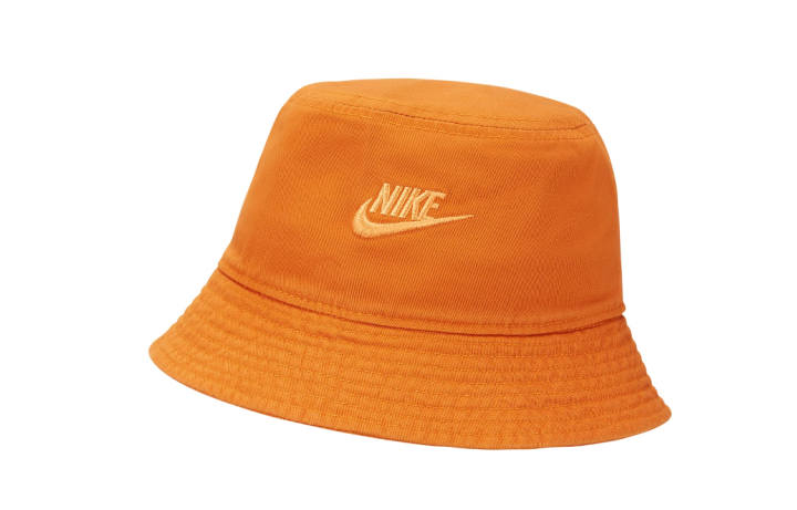 Nike Nike Cotton Bucket Hats Unisex Orange