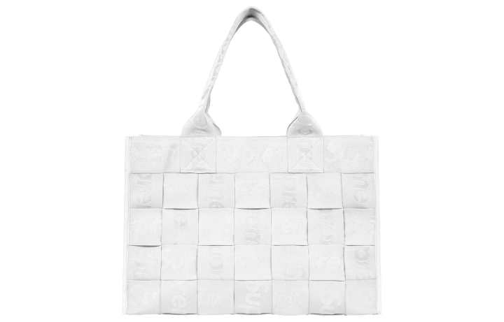 Supreme Supreme Fabric Tote Bag, Shopping Bag, Handbag Large Unisex White