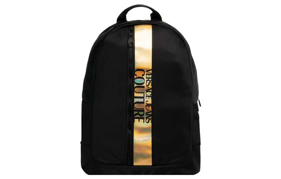 VERSACE JEANS COUTURE VERSACE JEANS COUTURE Polyamide Backpack Men's Black
