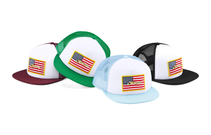 Supreme Supreme Name Plate Mesh Back 5 Panel