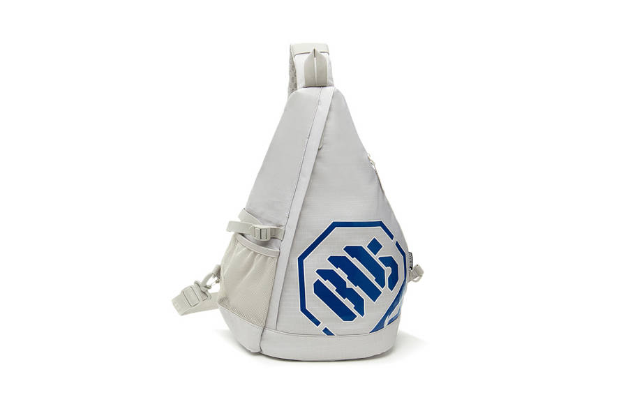 Li-Ning Li Ning Polyester Sports Bag, Shoulder Bag, Crossbody Bag, Sling Bag Regular Unisex White