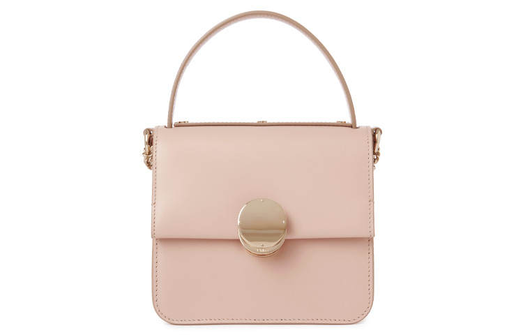 Chloé Chloe Calfskin Shoulder Bag, Crossbody Bag, Handbag Small Women's Pink