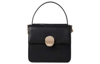 Chloé Chloe Calfskin Shoulder Bag, Crossbody Bag, Handbag Small Women's Black