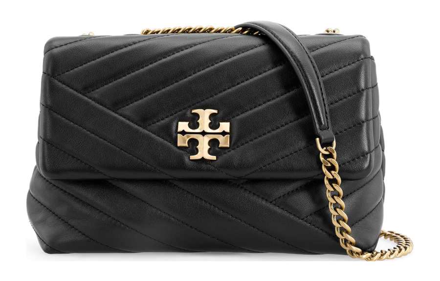 TORY BURCH Kira Leather Crossbody Bag, Shoulder Bag Small Women's Black
