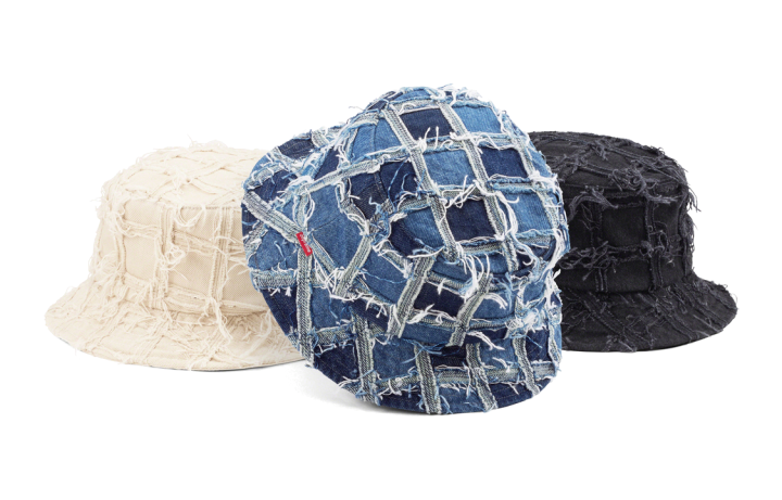 Supreme Supreme Frayed Patchwork Denim Crusher