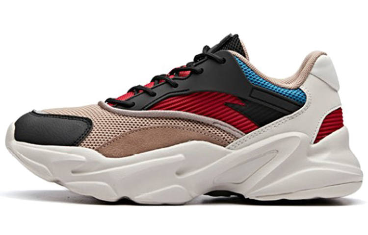 ANTA Casual Shoes Women's Low Top Gray Red