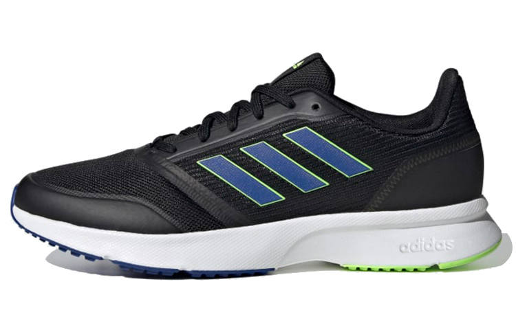 Adidas Neo Nova Flow Breathable Low top Casual Shoes Men's Black Blue