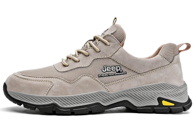Jeep Low top Casual Shoes Men's Camel