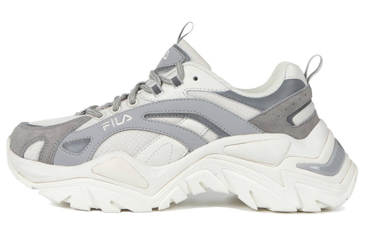 FILA File Low Top Running Shoes White/Grey