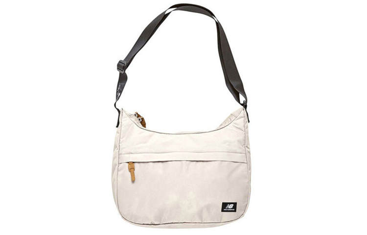 New Balance New Balance Nylon Shoulder Bag, Crossbody Bag Regular Unisex Ivory