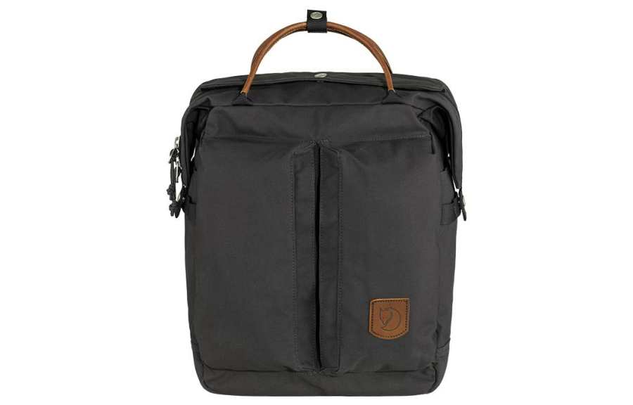Fjallraven 23L Outdoor Bags Polyester Black Gray Unisex